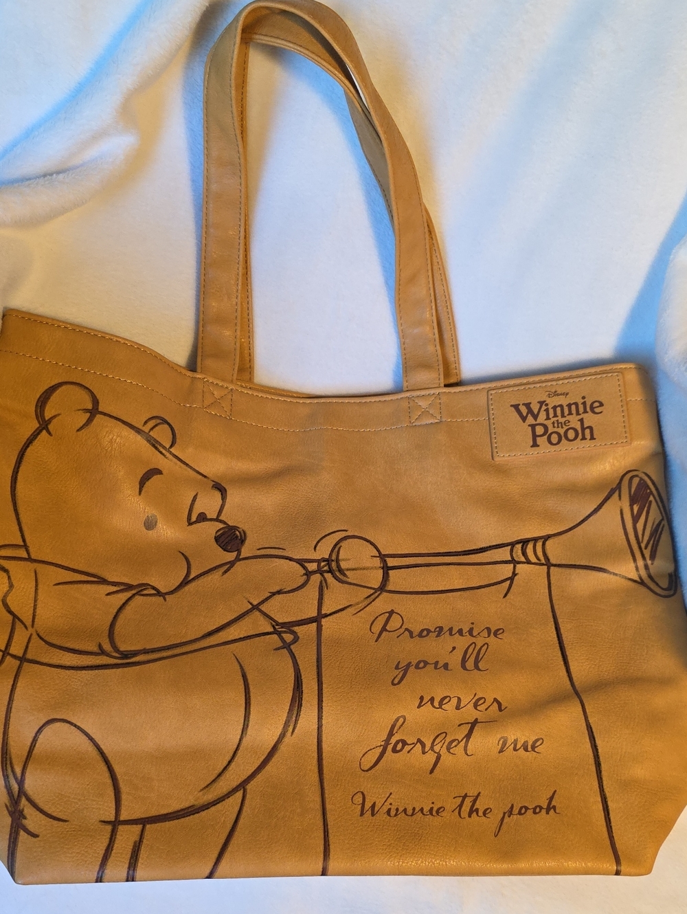 Disney Winnie The Pooh Tan Tote Bag